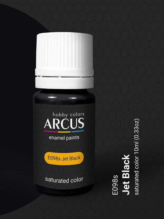 Arcus 098 jet black enamel 