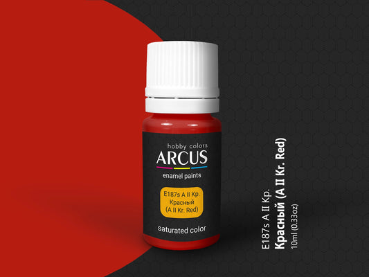 Arcus 187 red enamel