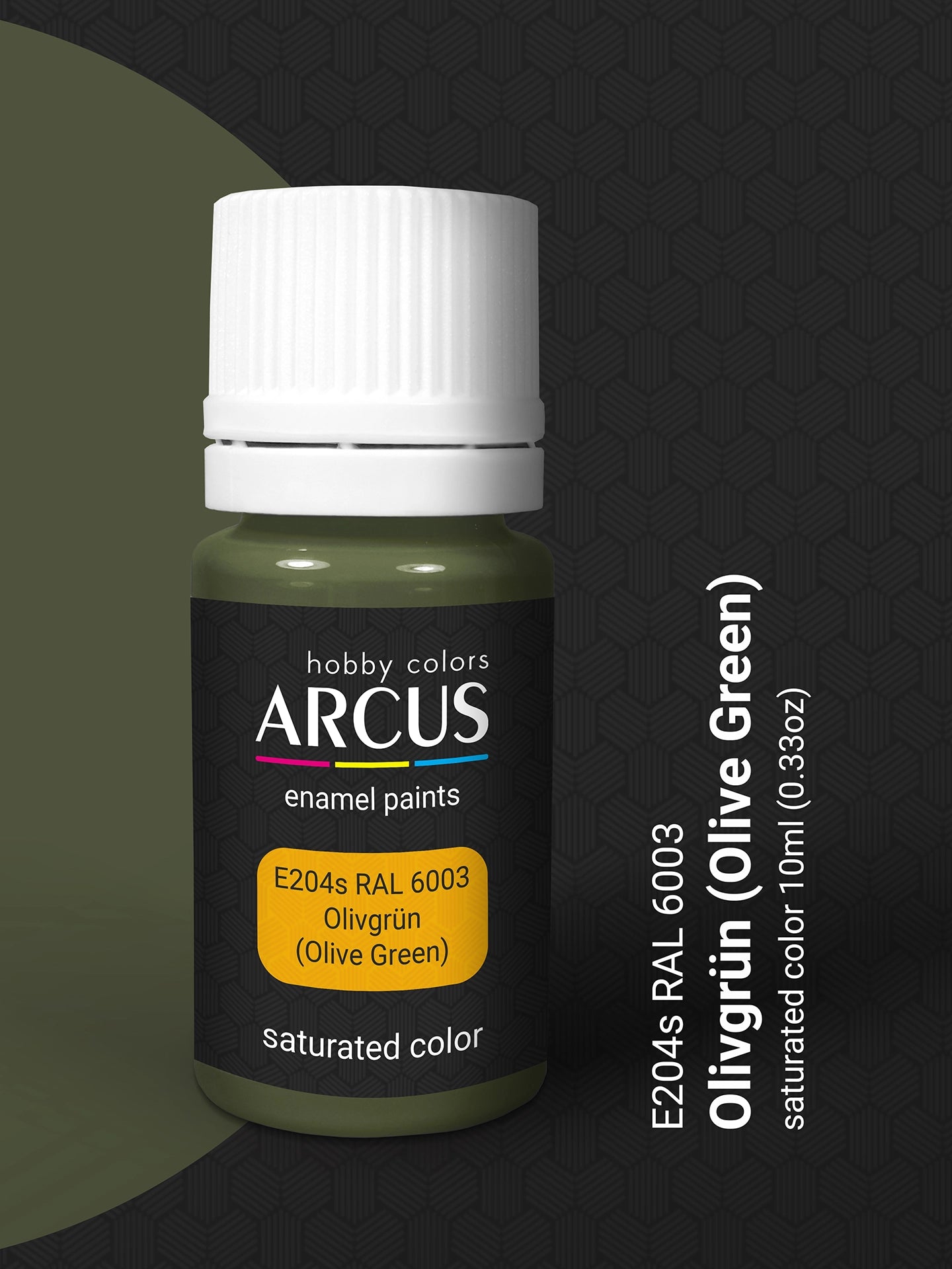 Arcus 204 olive green enamel