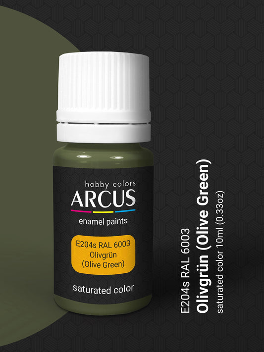 Arcus 204 olive green enamel