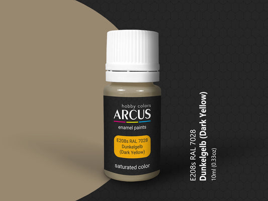 Arcus 208 dark yellow enamel
