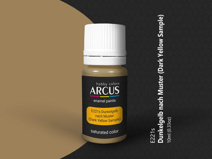 Arcus 221 dark yellow enamel