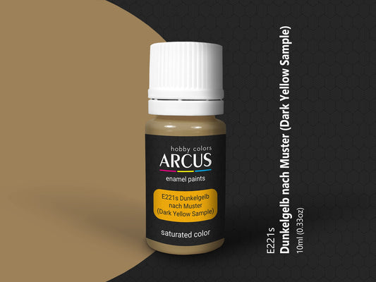 Arcus 221 dark yellow enamel