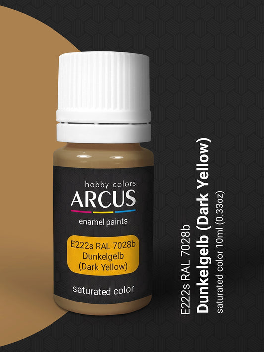 Arcus 222 dark yellow enamel