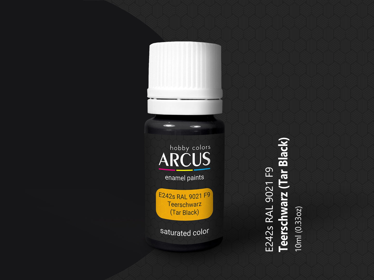Arcus 242 tar black enamel