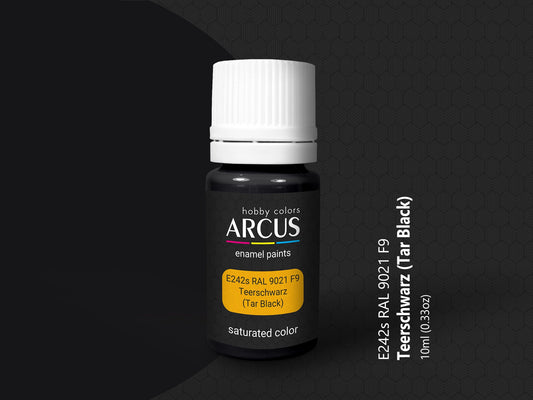 Arcus 242 tar black enamel