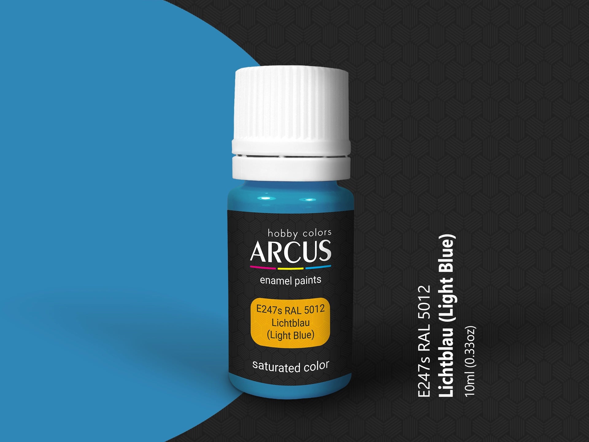 Arcus 247 light blue enamel