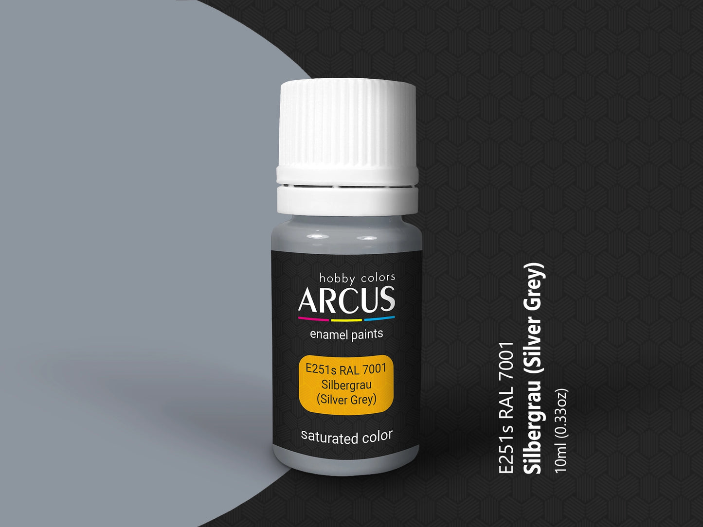 Arcus 251 silver grey enamel