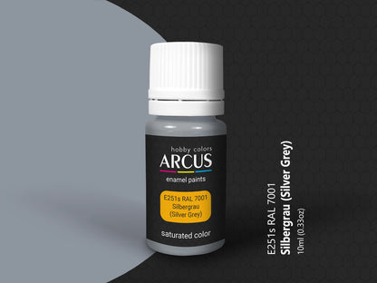 Arcus 251 silver grey enamel