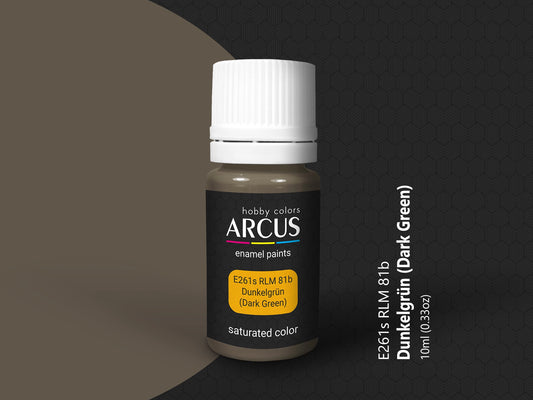 Arcus 261 dark green enamel