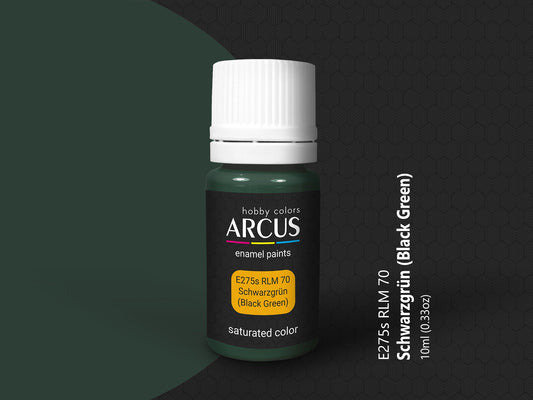 Arcus 275 black green enamel