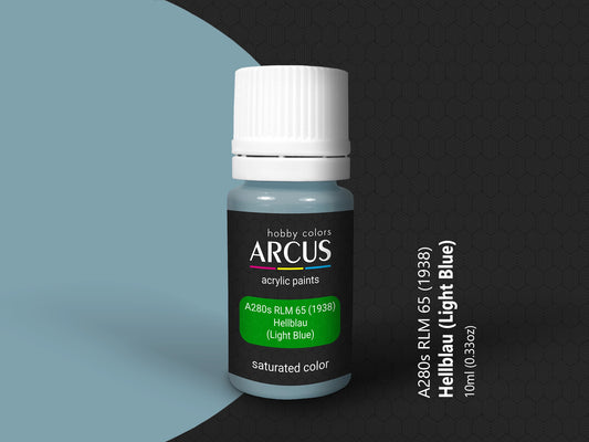 Arcus 280 light blue acrylc