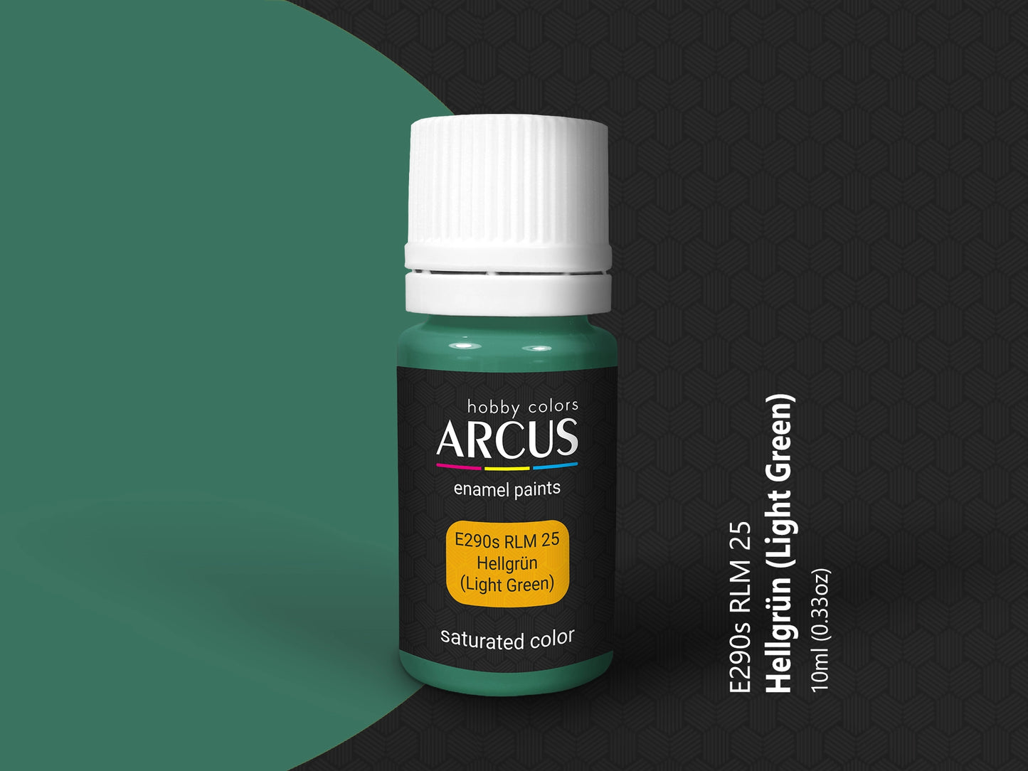 Arcus 290 light green enamel