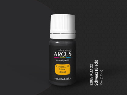 Arcus 293 black enamel