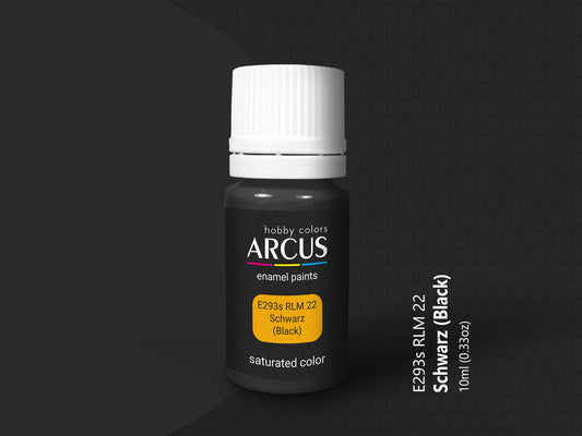 Arcus 293 black enamel