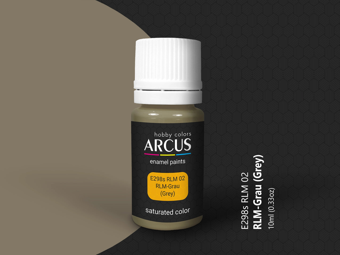 Arcus 298 grey enamel
