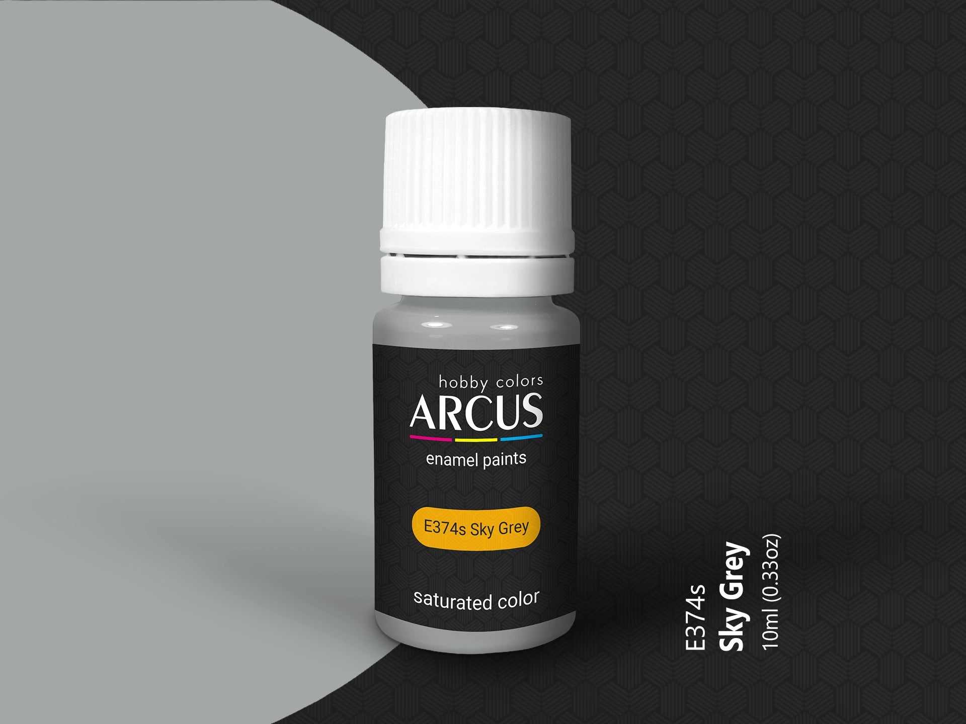 Arcus 374 sky grey enamel