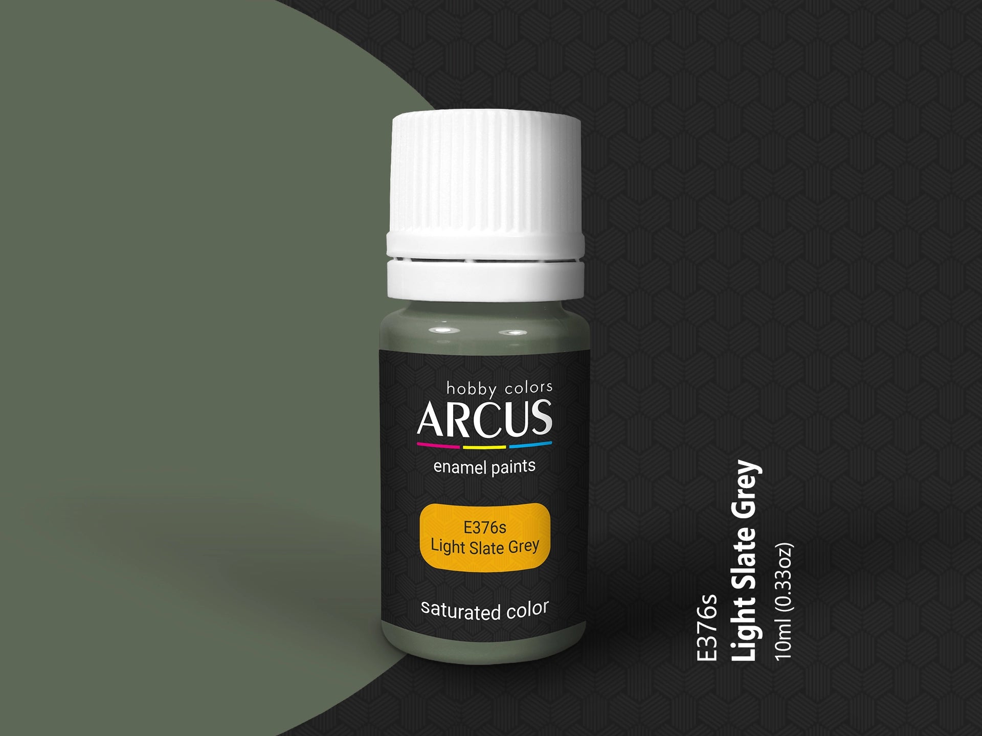 Arcus 376 light slate grey enamel