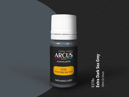 Arcus 378 extra dark sea grey enamel