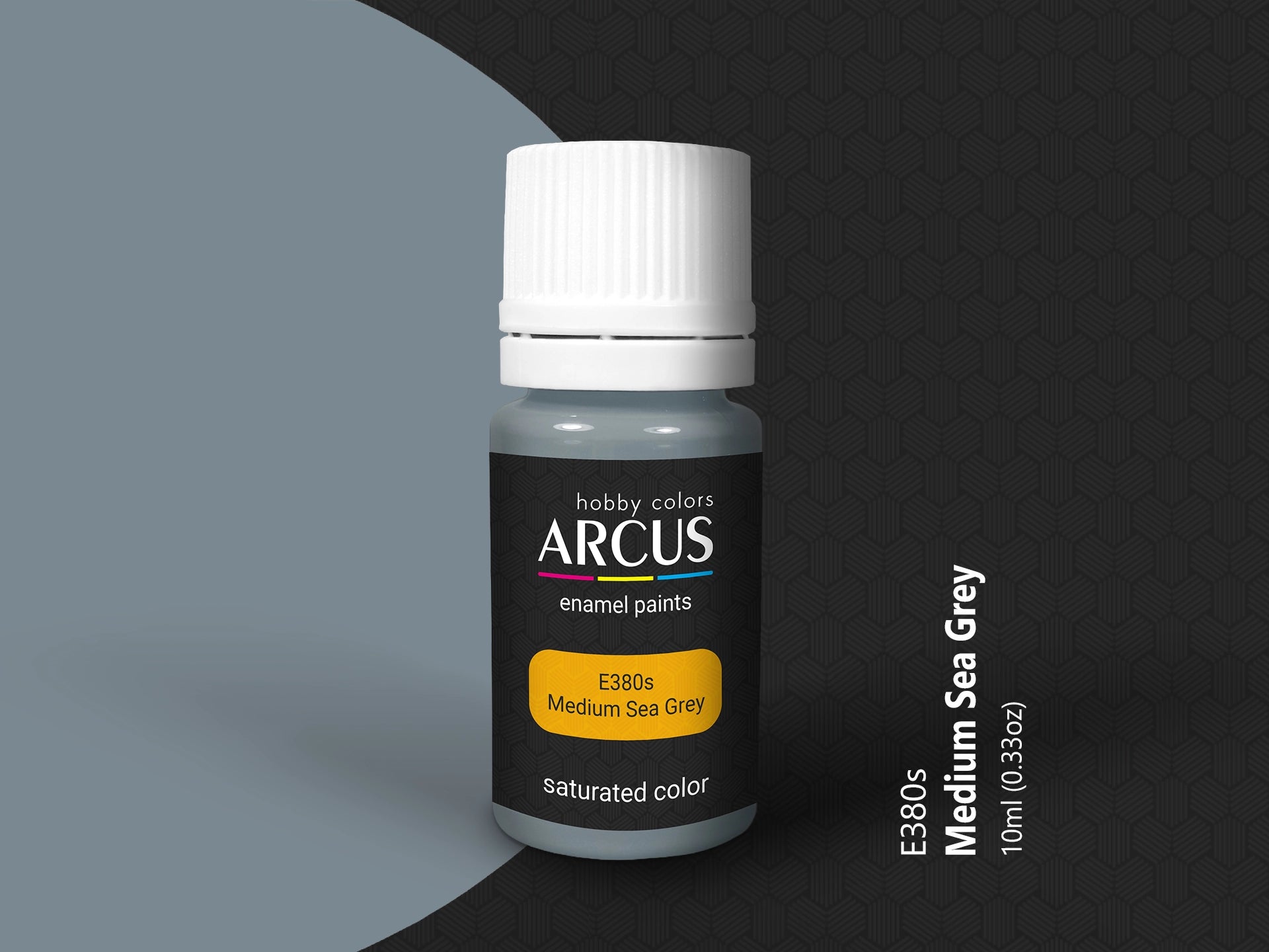 Arcus 380 medium sea grey enamel