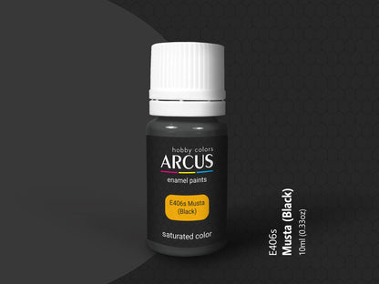 Arcus 406 black enamel