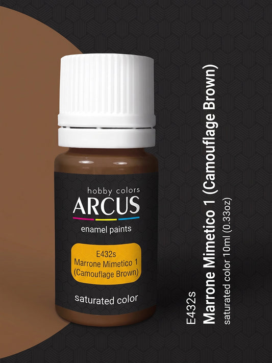 Arcus 432 camouflage brown enamel