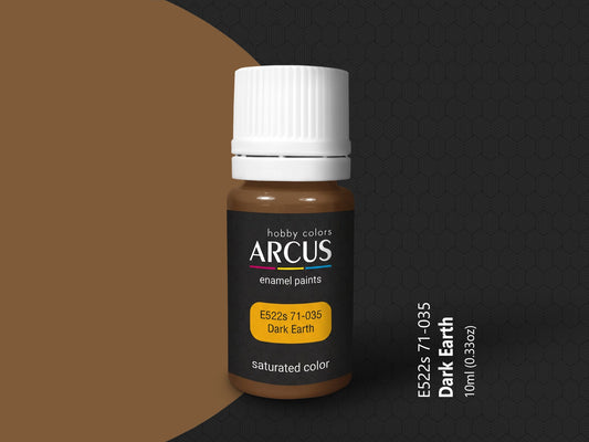 Arcus 522 dark earth enamel