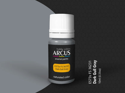 Arcus 573 dark gull gray enamel