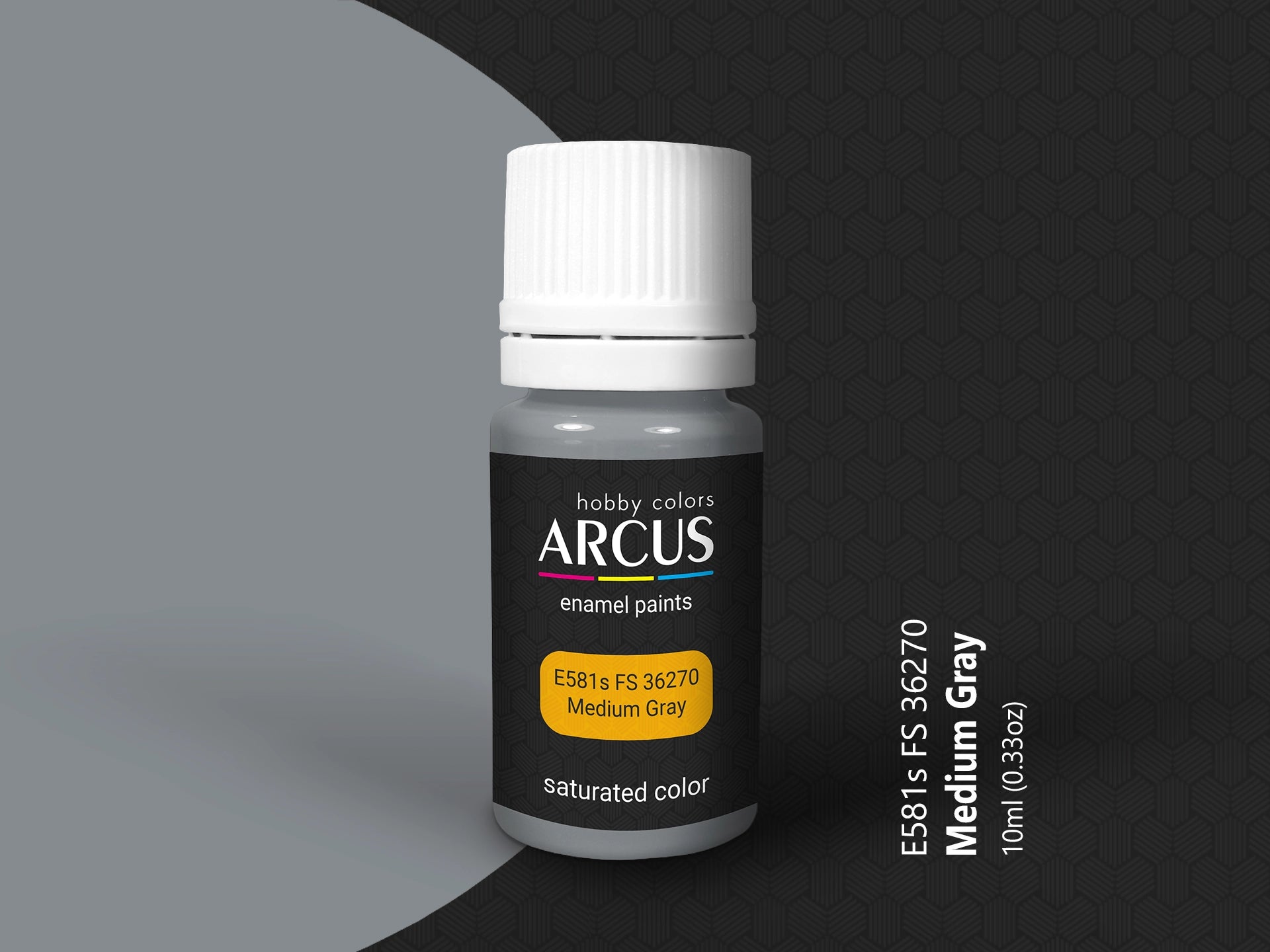Arcus 581 medium gray enamel