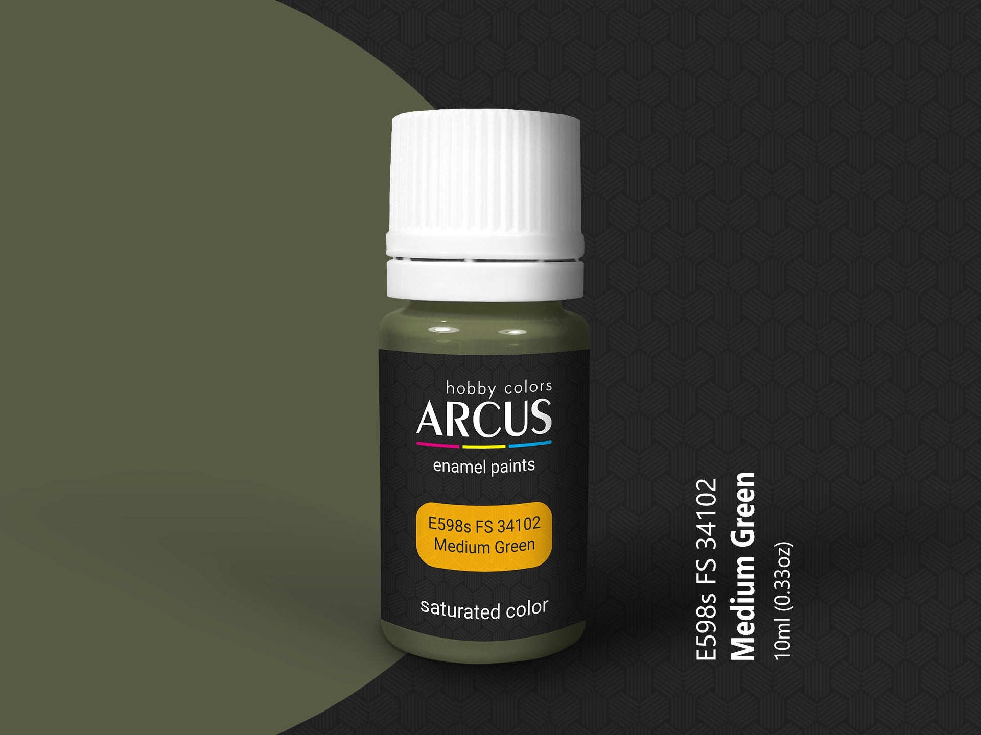 Arcus 598 medium green enamel