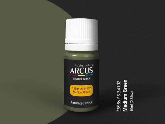 Arcus 598 medium green enamel