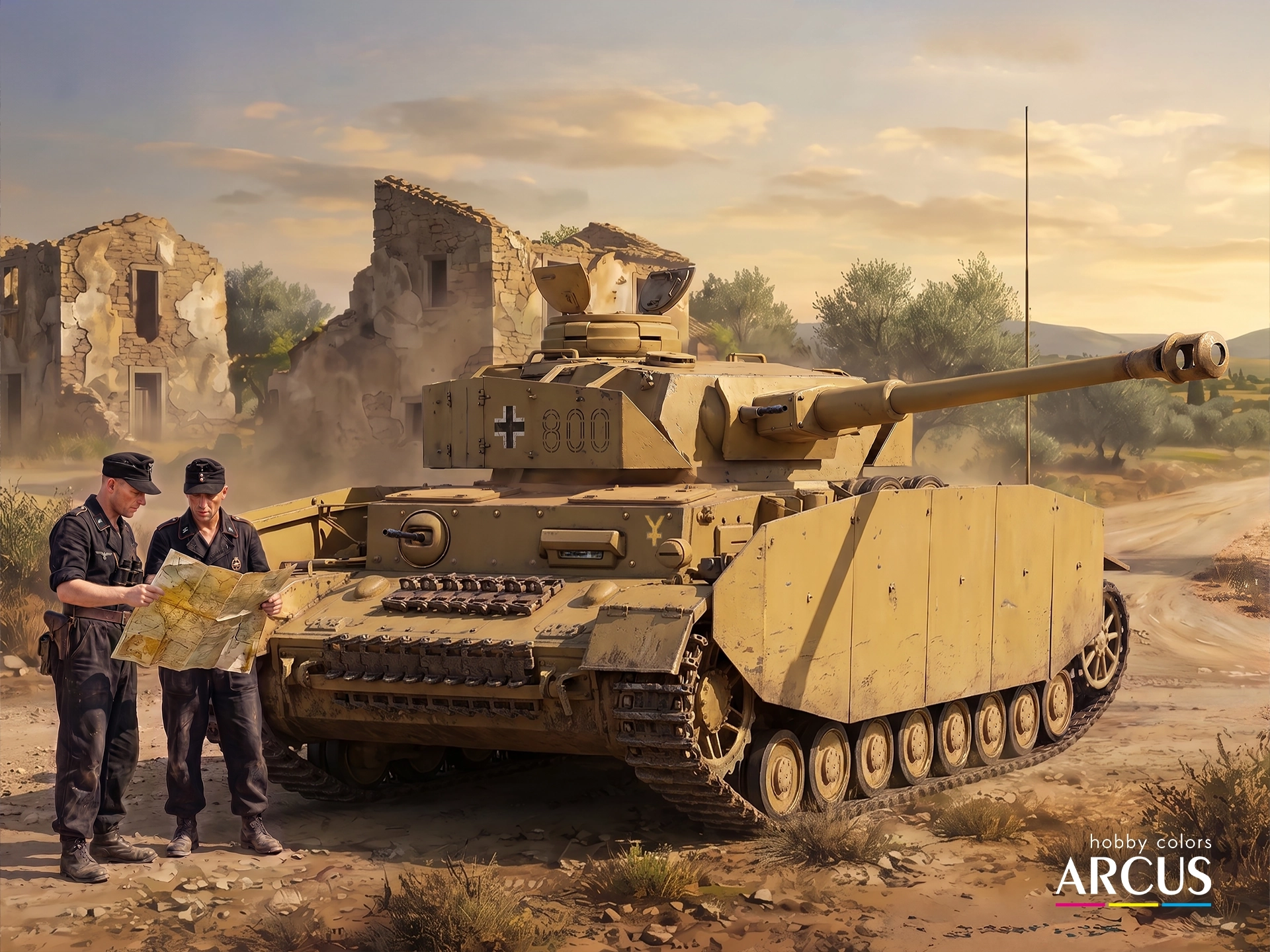 Arcus 2094 Wehrmacht: Operation Achse - box art