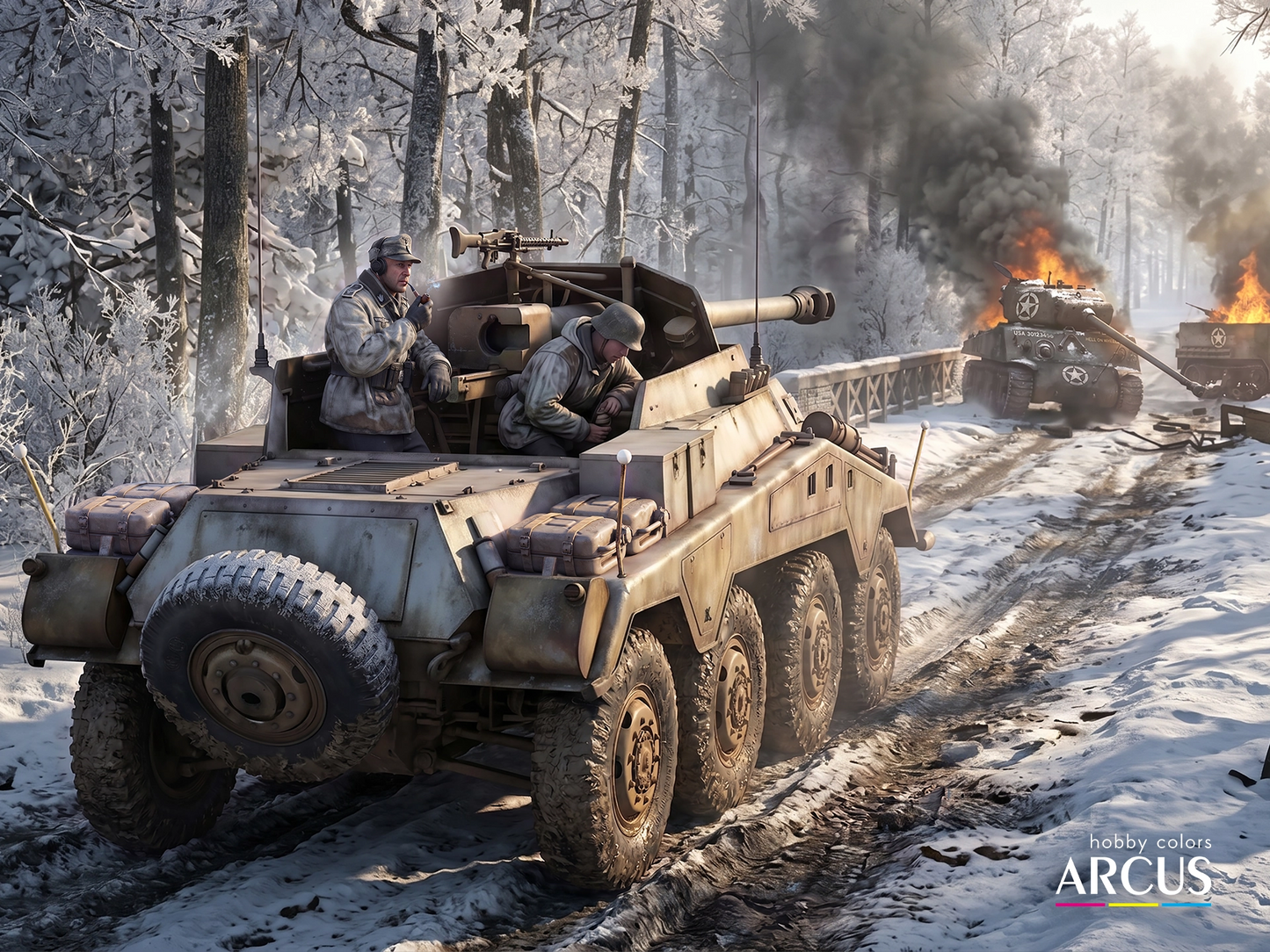 Arcus 2095  Wehrmacht: Watch on the Rhine - box art