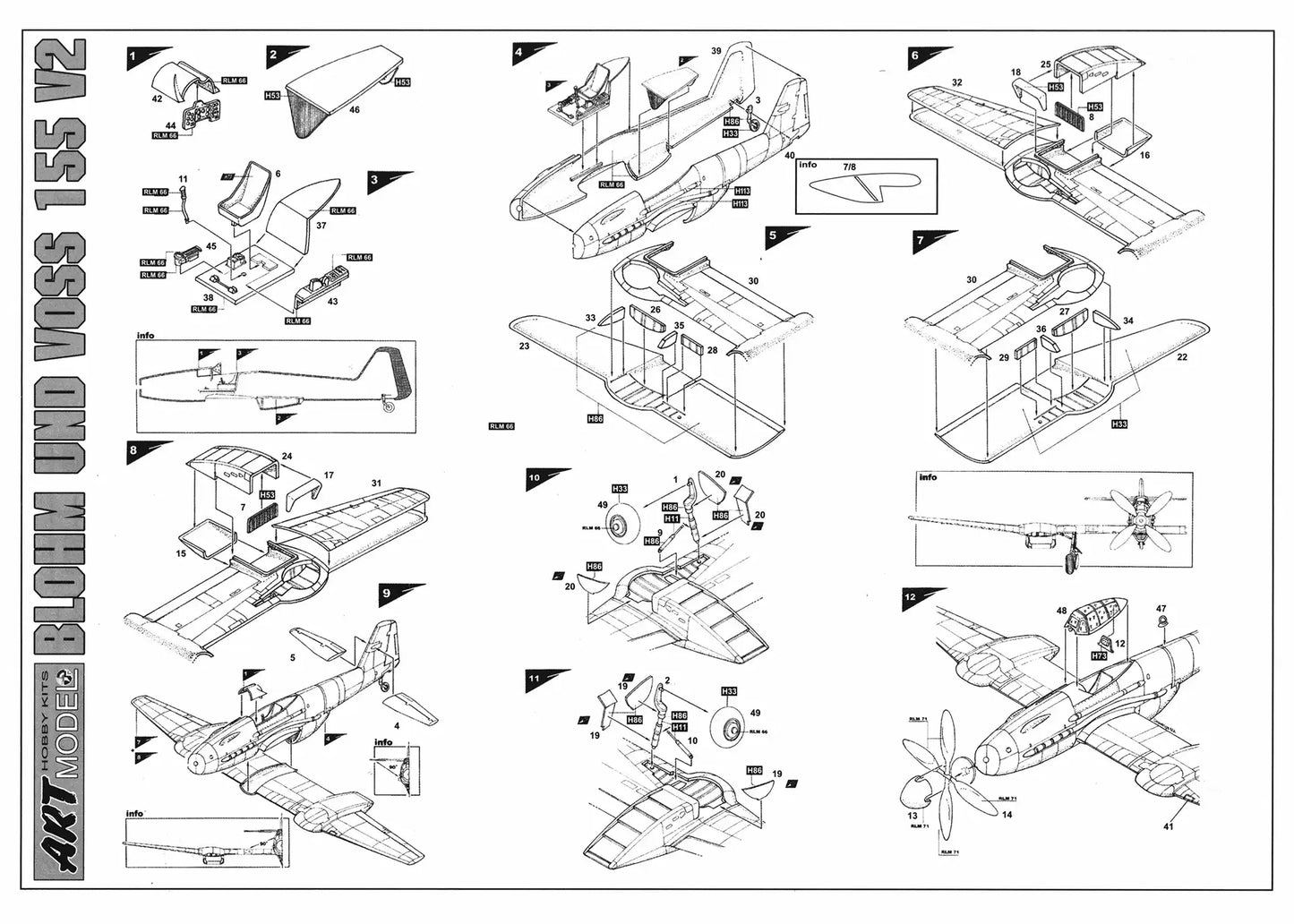 Art Model AM 7202 assembly guide page 2
