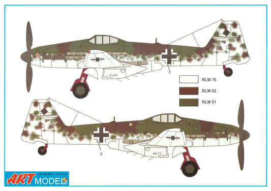 Art Model AM 7202 color schemes page 1