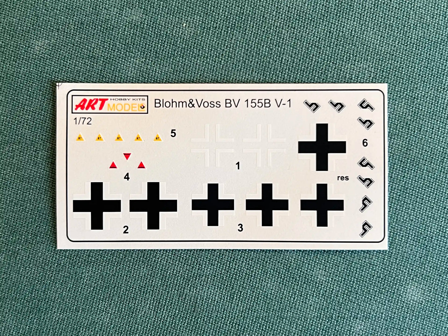 Art Model AM 7202 decal