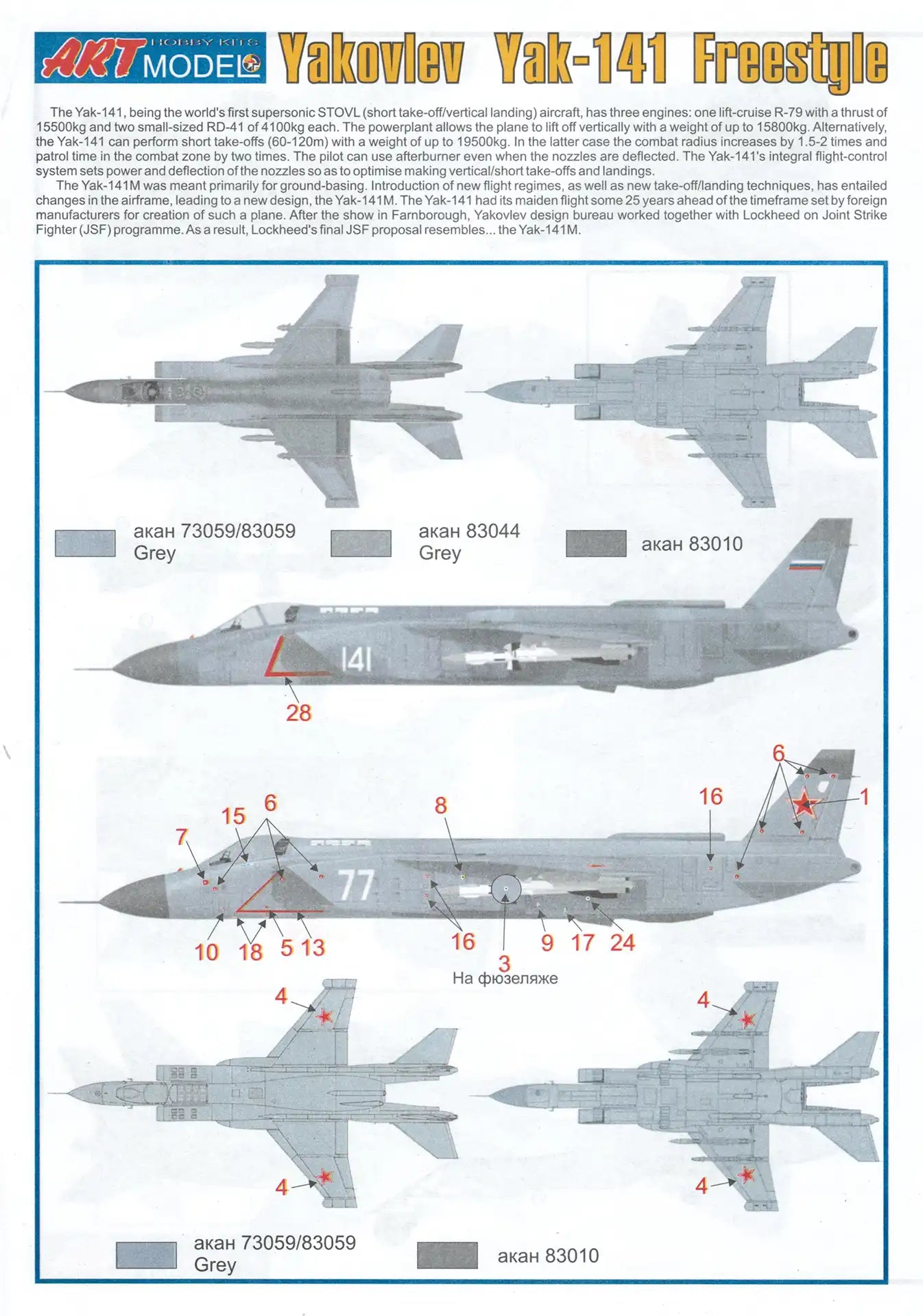 Art Model AM 7205 assembly guide page 4