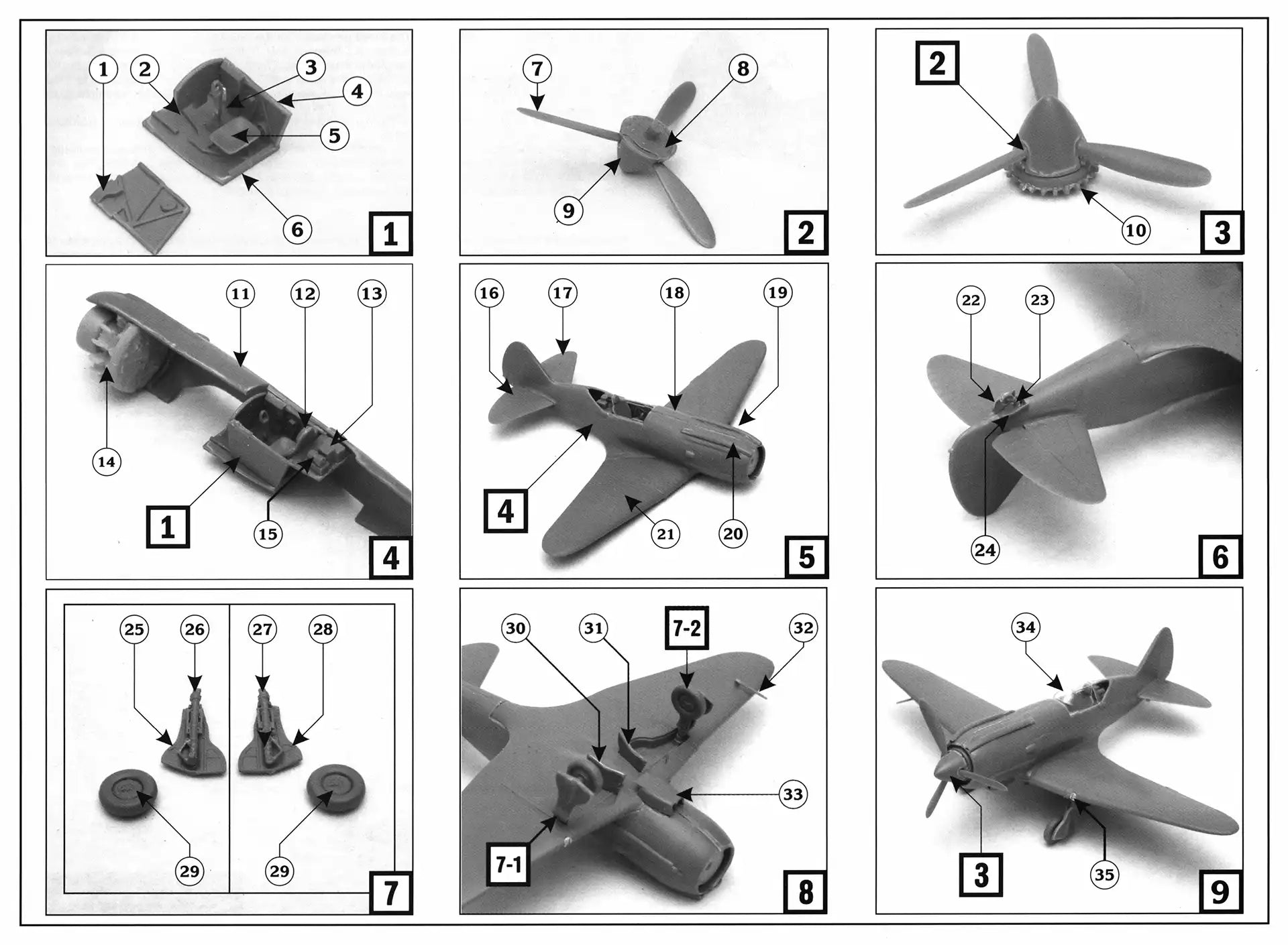 Art Model AM 7207 assembly guide page 2
