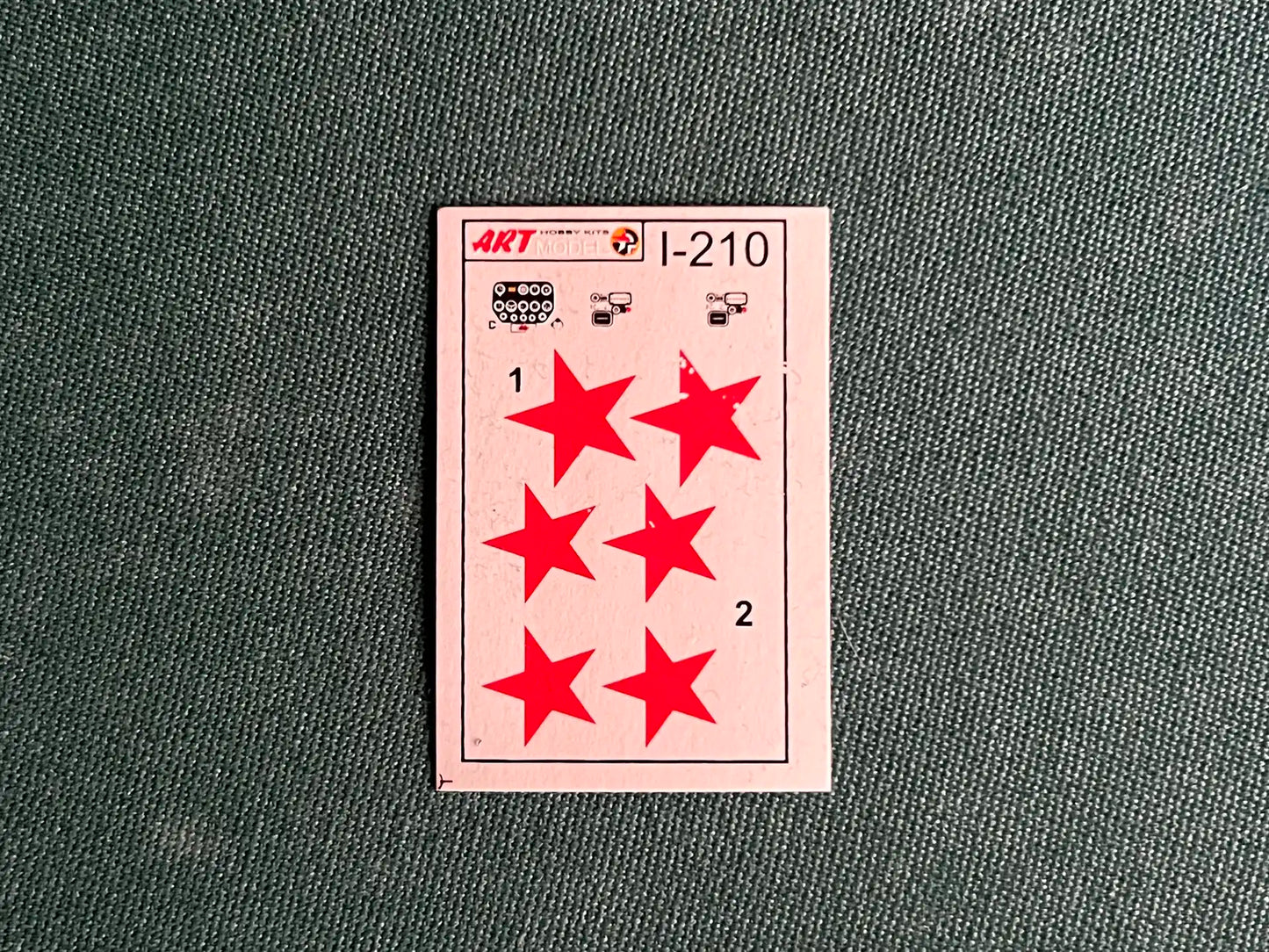 Art Model AM 7207 decal
