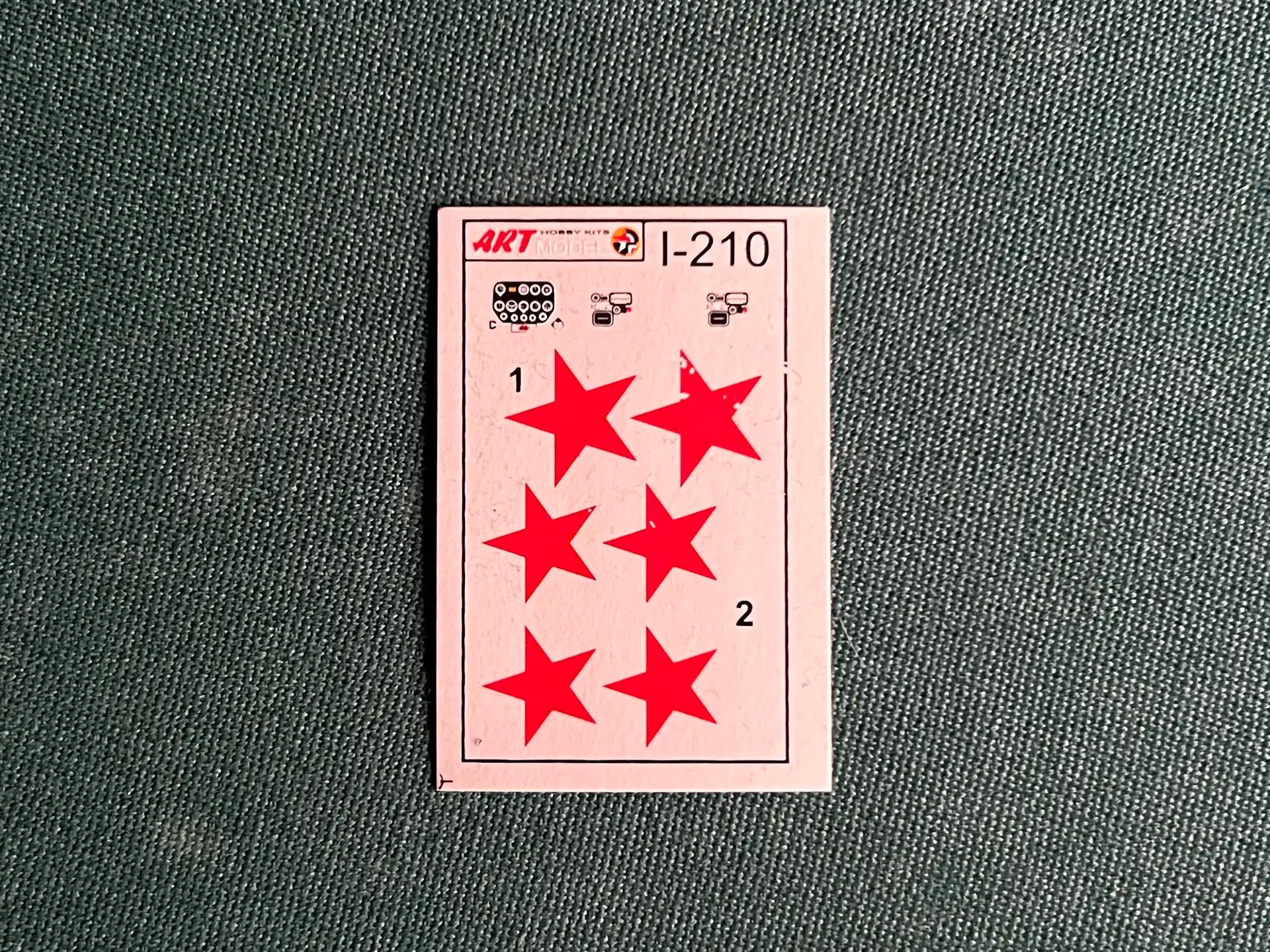 Art Model AM 7207 decal