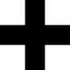 Balkenkreuz na walang itim na gilid