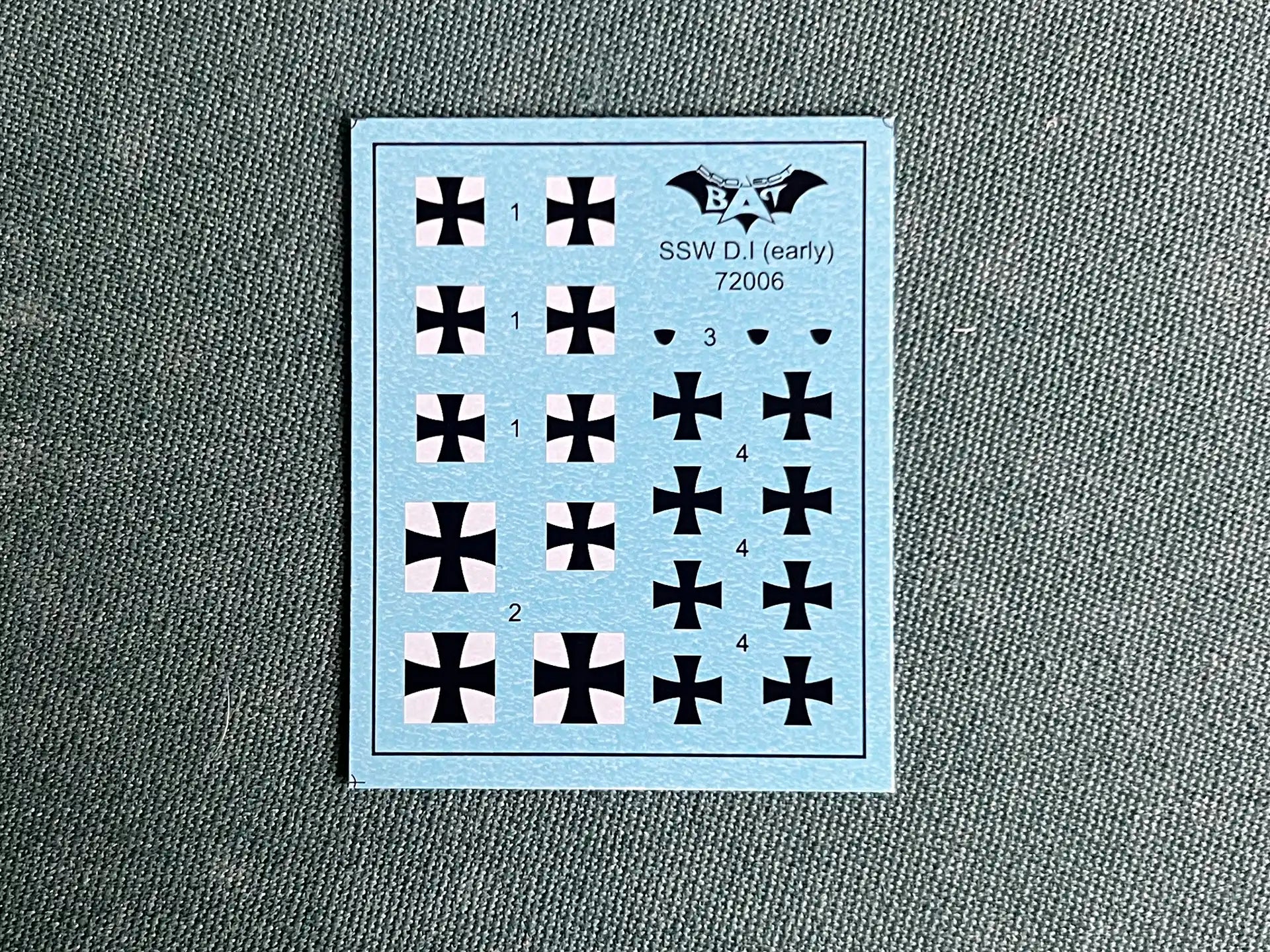 Bat Project 72006 decal
