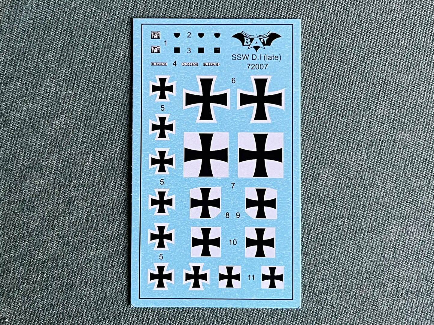 Bat Project 72007 decal