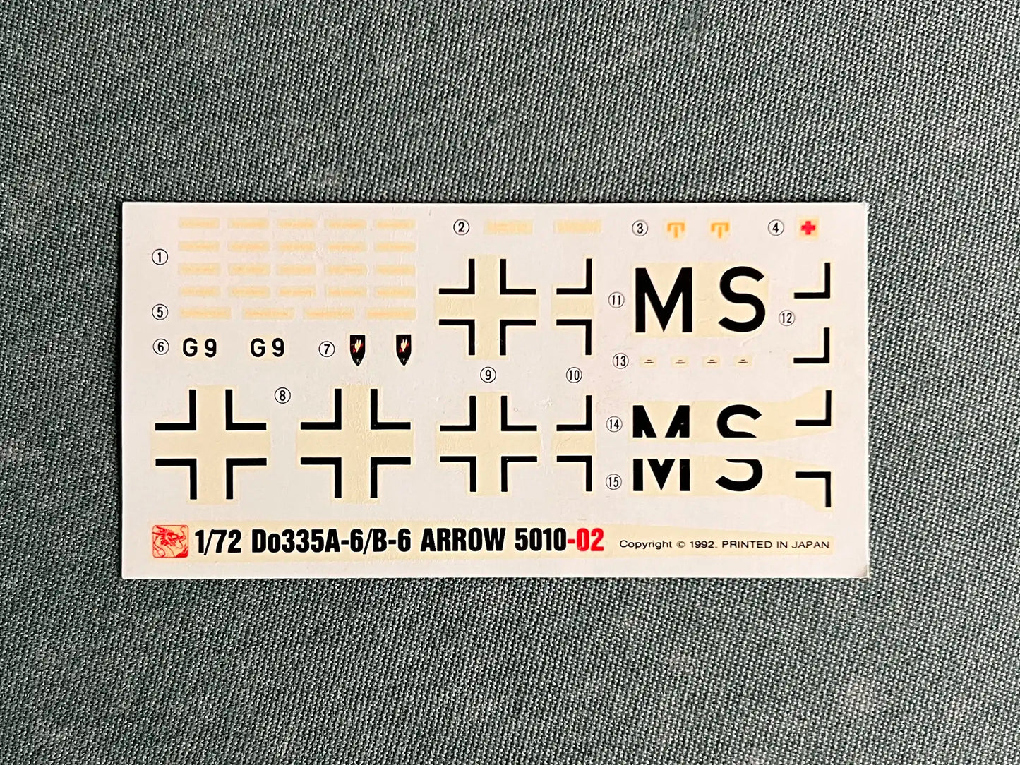 Dragon 5010 decal
