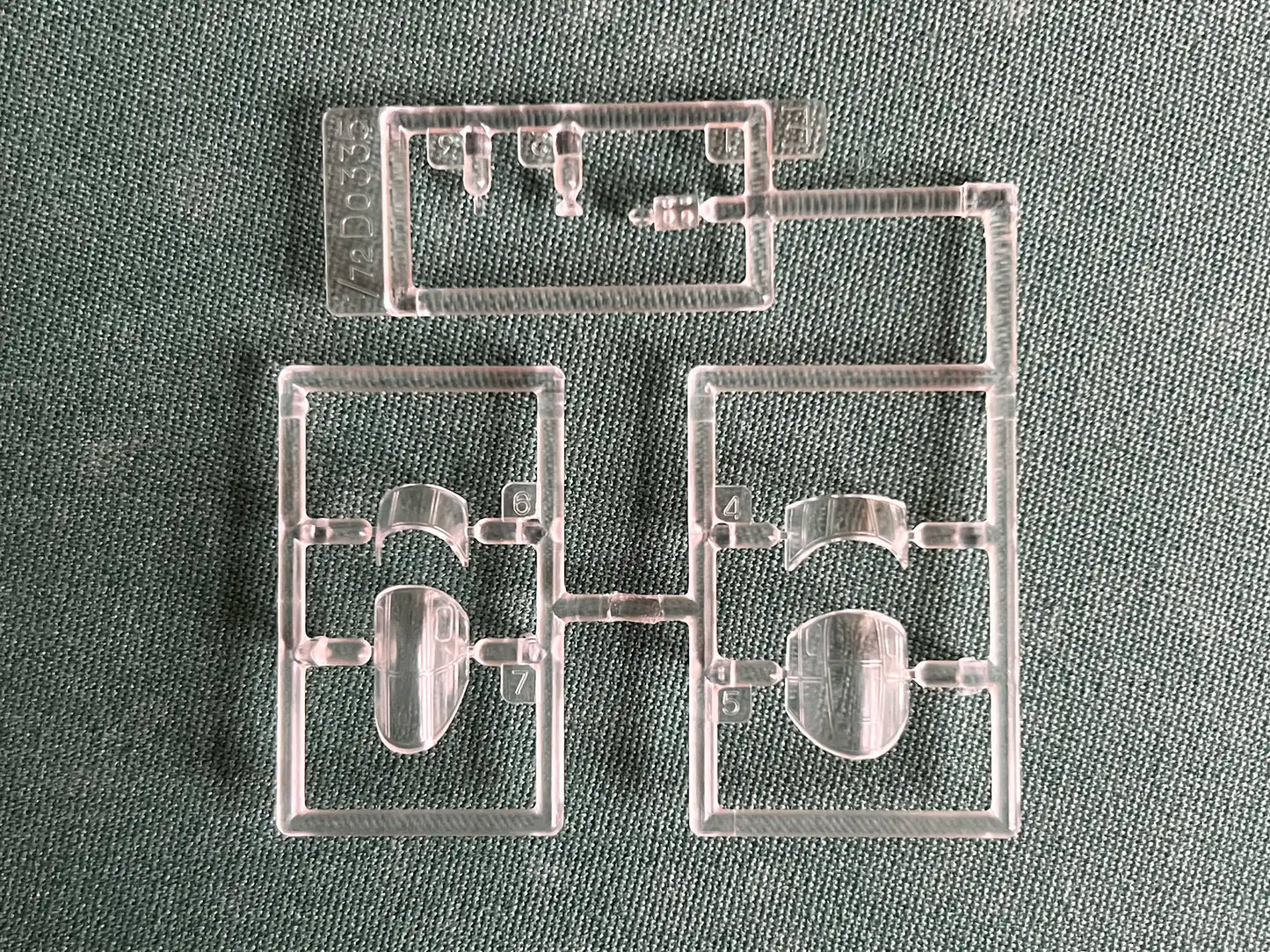 Dragon 5015 clear sprue E