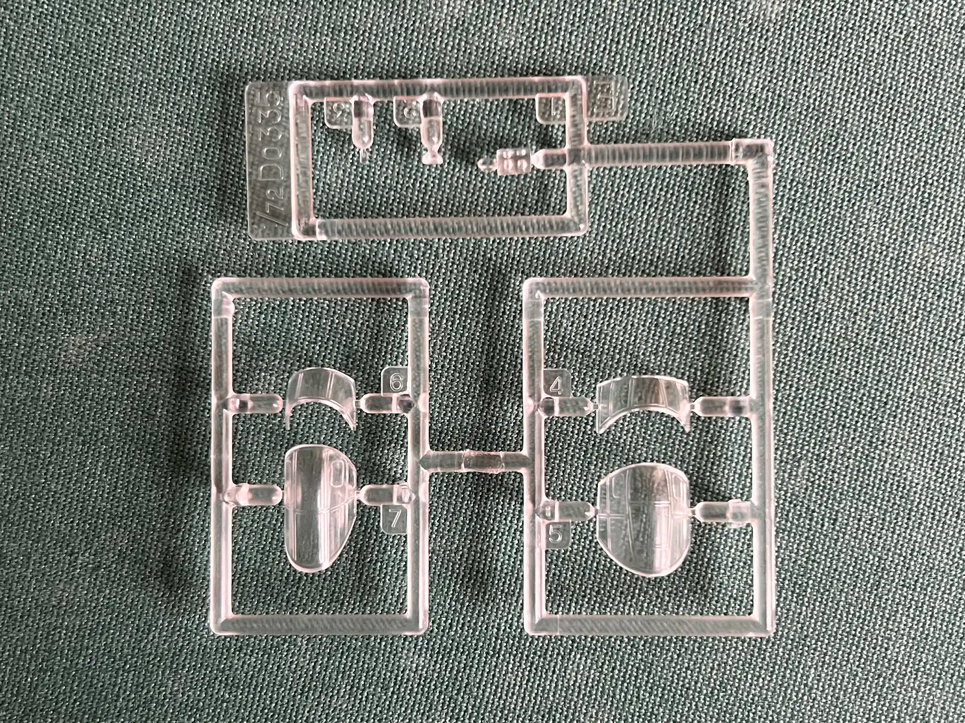 Dragon 5015 clear sprue E