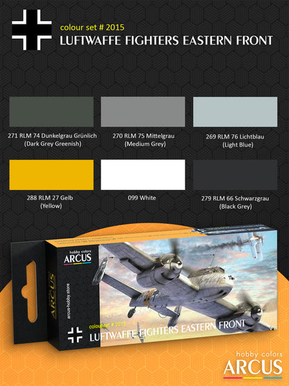 Paint Set 2015 Luftwaffe Fighters Eastern Front