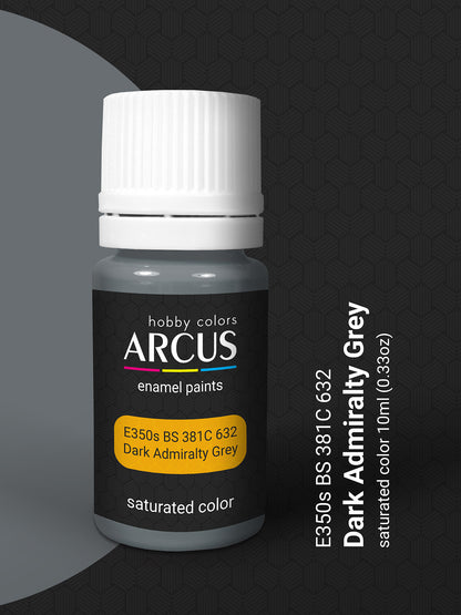 350 BS 381C 632 Dark Admiralty Grey