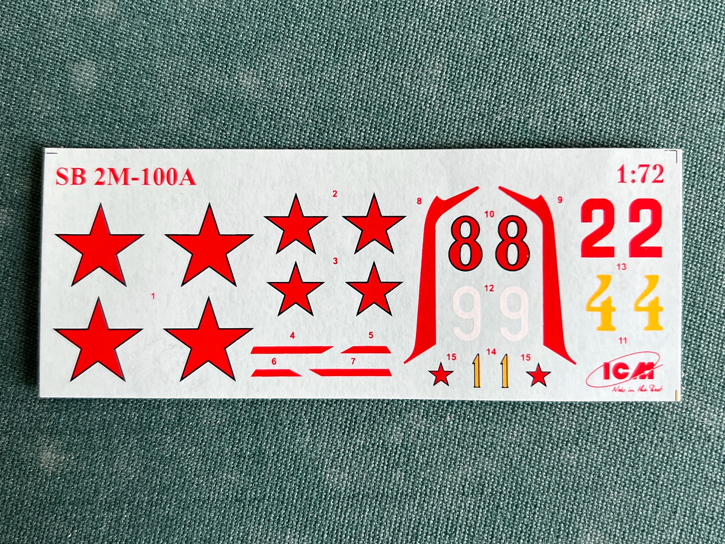 ICM 72162 decal