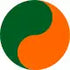 Irish Air Corps Celtic boss roundel on a white square